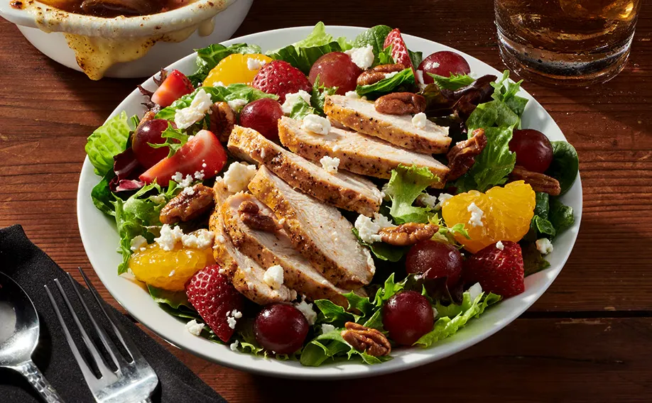 Grilled Chicken Strawberry Lunch Salad longhorn