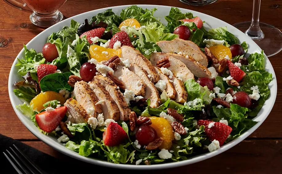 Grilled Chicken Strawberry Salad 1