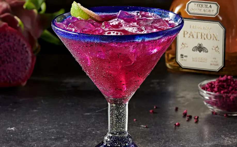 Patron Dragon Fruit Margarita