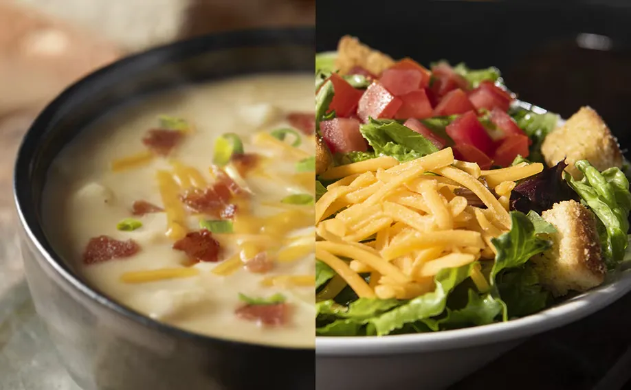 Pick Two Soup Salad