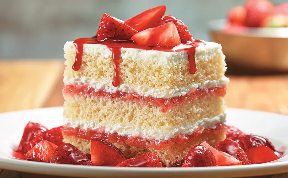 Strawberries Cream Shortcake